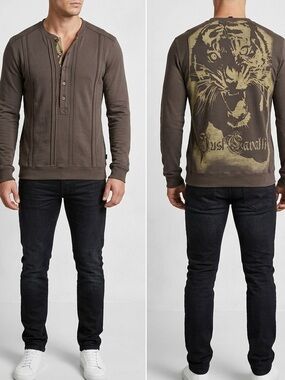 Just Cavalli - Tiger Back Top